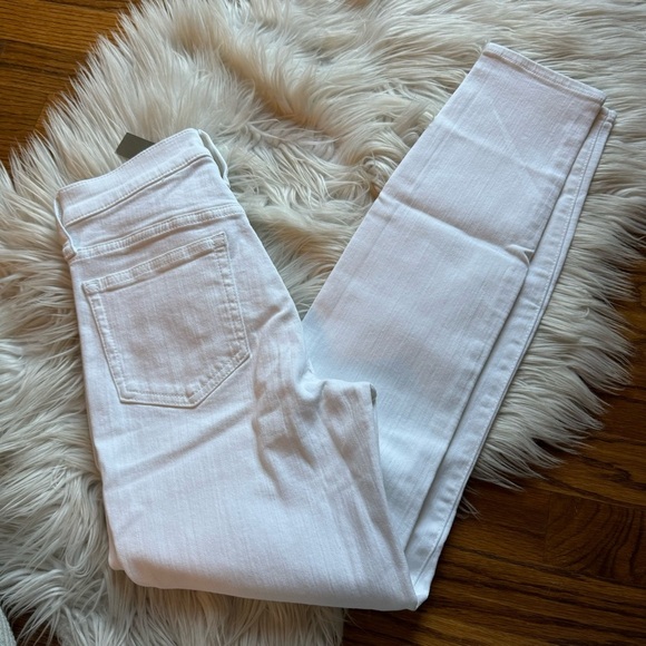 NWT J.Crew 9" toothpick jean in white wash - Picture 8 of 13
